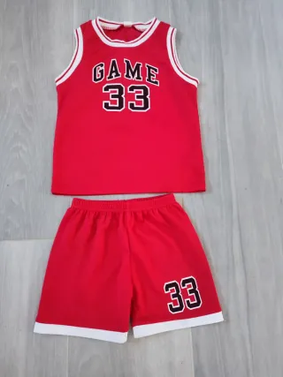 Conjunto deportivo niño basquet