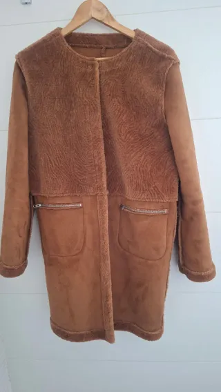 Chaquetón marrón Talla 40