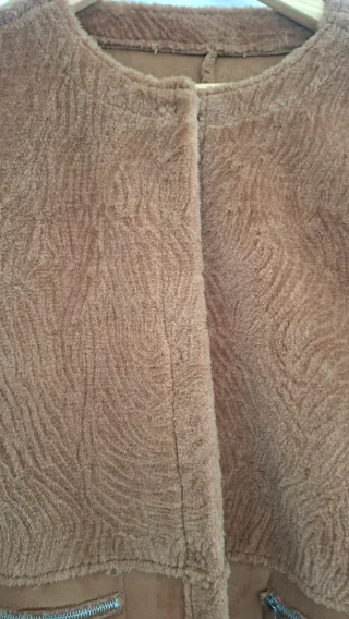 Chaquetón marrón Talla 40