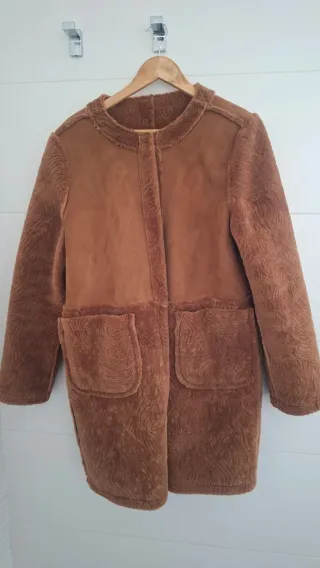 Chaquetón marrón Talla 40