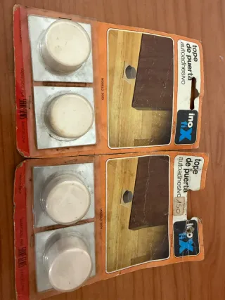 2 Topes de Puerta Adhesivos Ino Fix