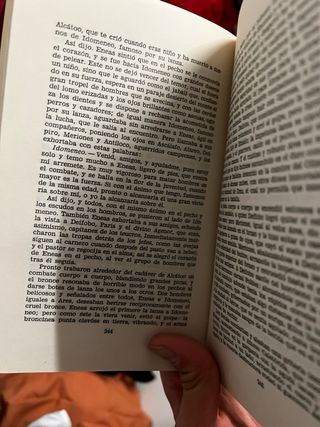 Libro obras inmortales La iliada