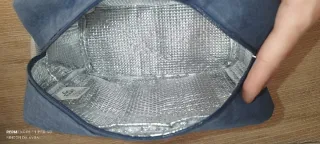 Bolsa porta alimentos azul