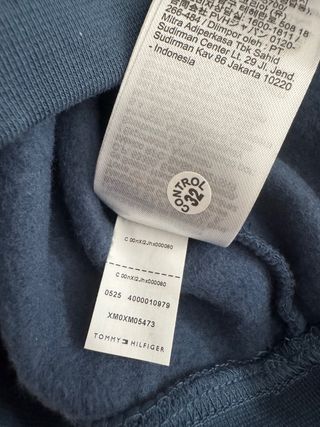 Sudadera Tommy Hilfiger Azul con capucha Hombre