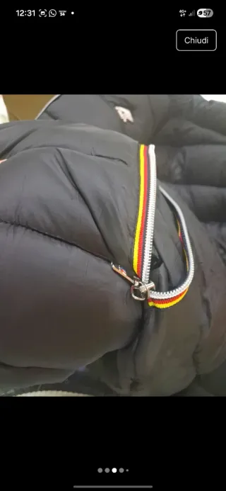 K-Way Giubbotto Nero