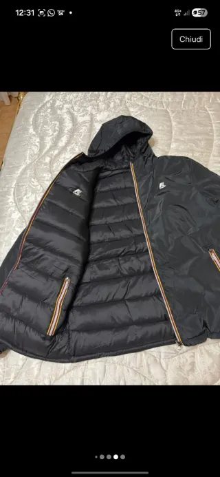 K-Way Giubbotto Nero