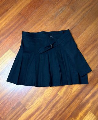 GONNA A PIEGHE “NERO GIARDINI”