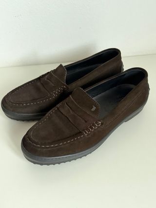 Mocassini TOD'S donna marrone