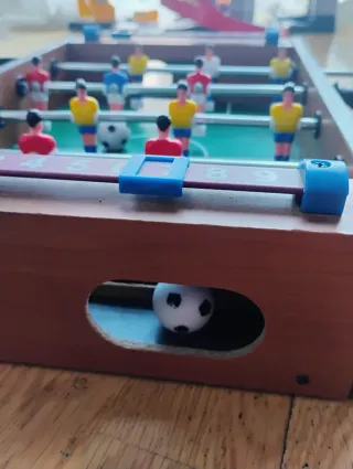 Futbolín de mesa