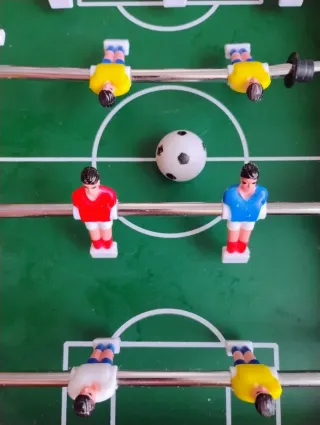 Futbolín de mesa