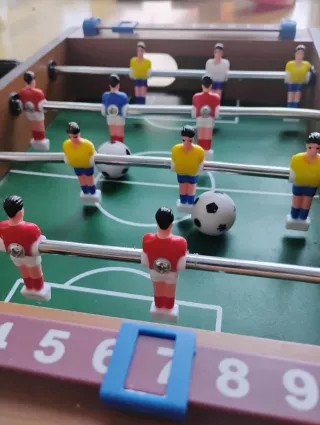 Futbolín de mesa
