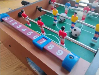Futbolín de mesa