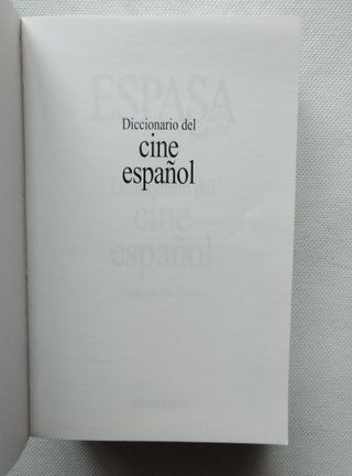 Diccionario del cine español