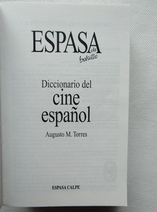 Diccionario del cine español