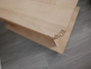 Estantería madera 2 baldas