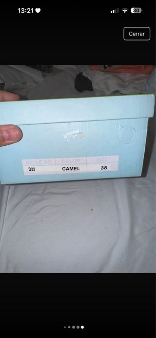 Cuñas Marrones Talla 38