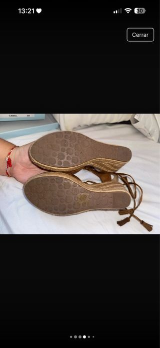 Cuñas Marrones Talla 38