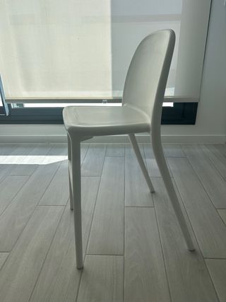 Silla alta URBAN Ikea blanca para niños