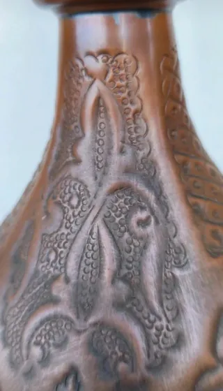 Caffettiera/Dallah araba in rame Antica