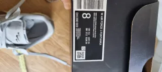 Zapatillas Nike Air Force 1 Gris/Blanco