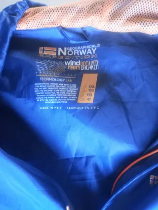 Cortavientos Norway Edition Azul