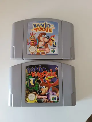 Banjo-Kazooie y Tooie. Nintendo 64. PACK