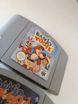 Banjo-Kazooie y Tooie. Nintendo 64. PACK