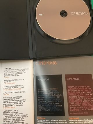 DVD Cinema 16 Cortometrajes Norteamericanos