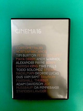 DVD Cinema 16 Cortometrajes Norteamericanos