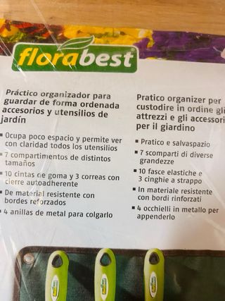 Organizador de ferramentas de jardim Florabest