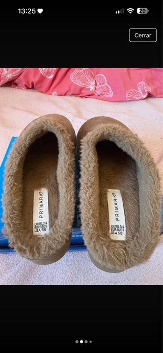 Zapatillas Primark Marrón Talla 38