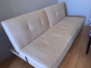 Sofá Cama Terciopelo (Velur) Beige
