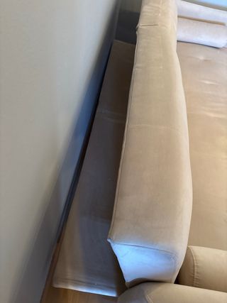 Sofá Cama Terciopelo (Velur) Beige