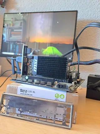 Placa Base ASRock + 8GB RAM + Tarjeta Gráfica MSI