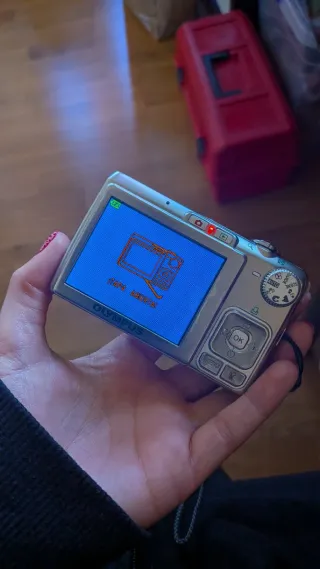 Lote 2 Fotocamere Digitali Olympus SENZA BATTERIA