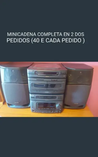 Altavoces Aiwa Negros