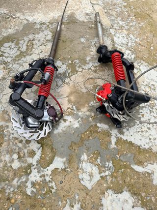 Horquilla Vespa Smallframe con Freno Disco