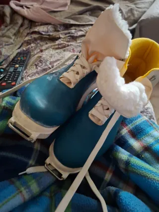 Scarponi sci uomo blu