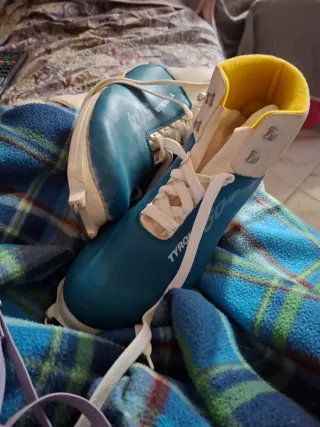 Scarponi sci uomo blu