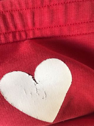 Pantaloni tuta Love Moschino rossi