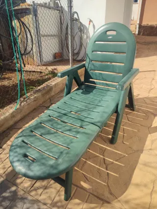 Hamaca plegable verde