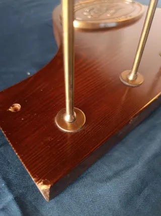 Appendiabiti MGM Silver Creek Legno/Metallo