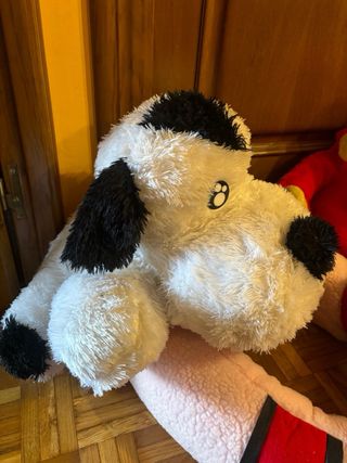 Lote peluches: mono, perro,serpiente de 2m..