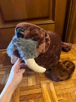 Lote peluches: mono, perro,serpiente de 2m..