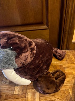 Lote peluches: mono, perro,serpiente de 2m..