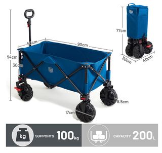 Carro de Playa Timber Ridge Azul