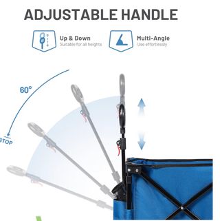 Carro de Playa Timber Ridge Azul