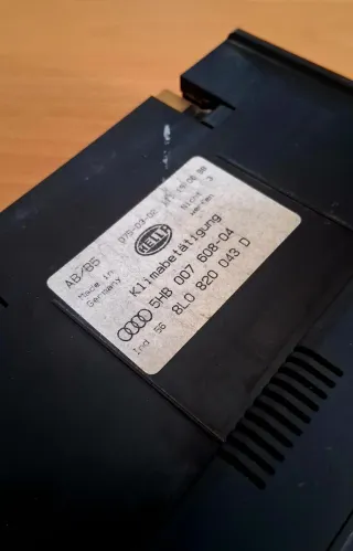 Módulo Climatronic Audi A3 8L