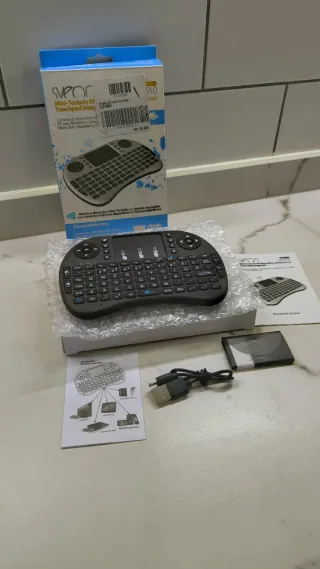 Mini Teclado Inalambrico+batería extra