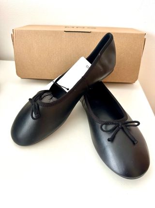 Sabrinas novas Mango pretas tamanho 37